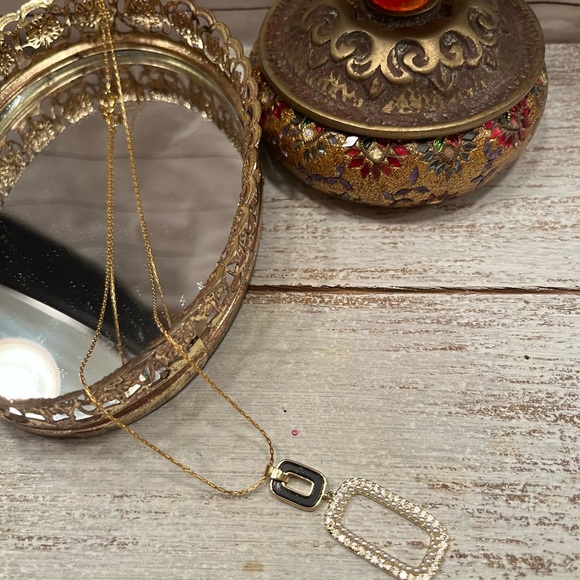 Rectangular Bar Necklace - Picture 5 of 8